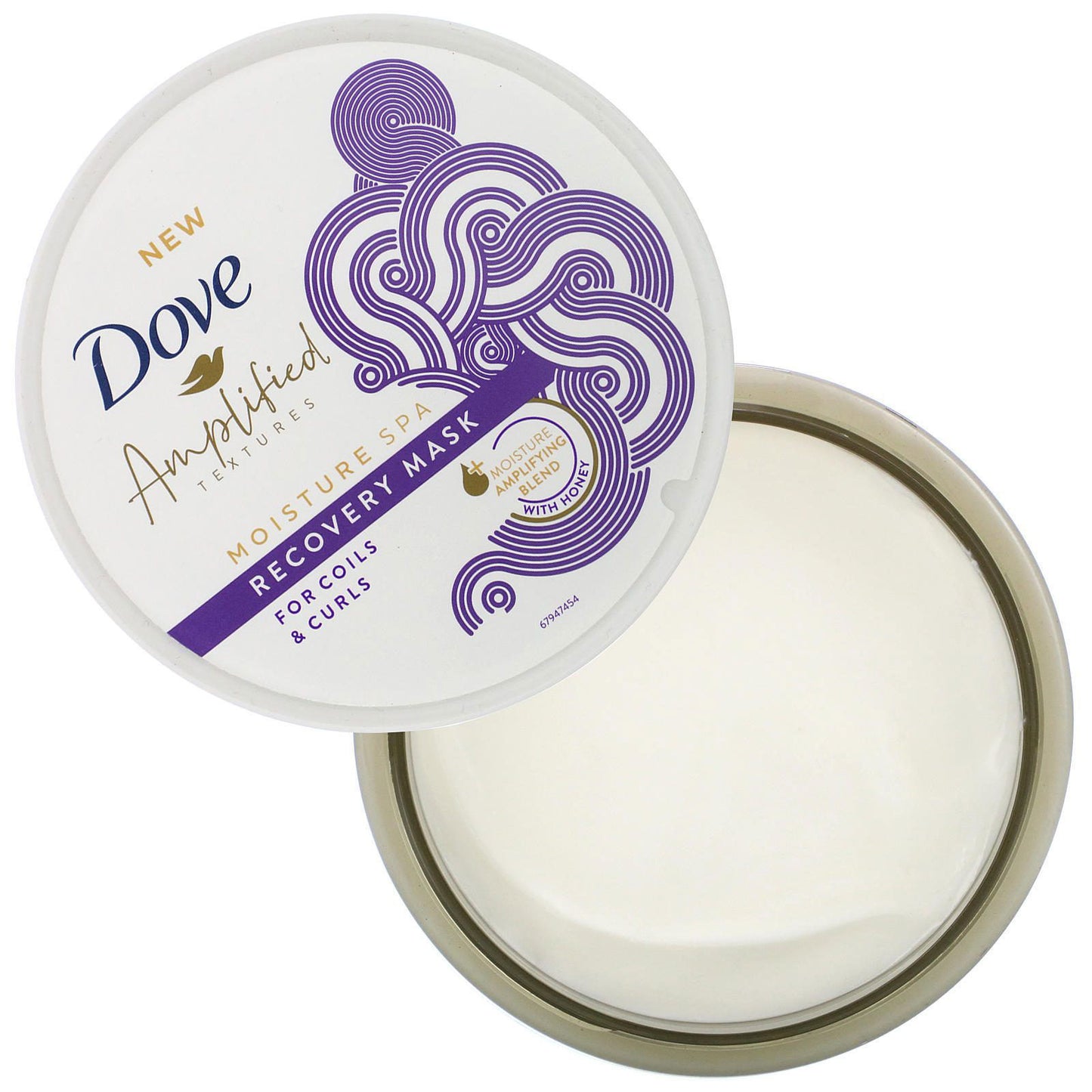 Dove Amplified Moisture Spa Recovery Unscented Hair Mask for Curls & Coils