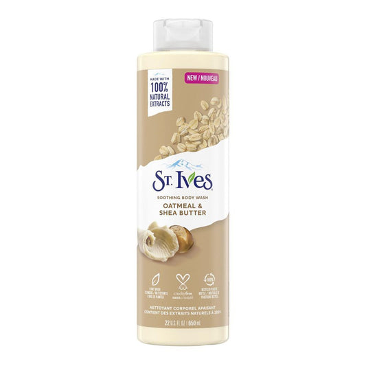 St. Ives Body Wash Soothing Oatmeal & Shea Butter.