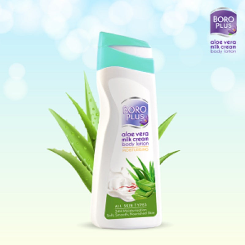 Boroplus Aloe Vera & Milk Moisturizing Body Lotion.