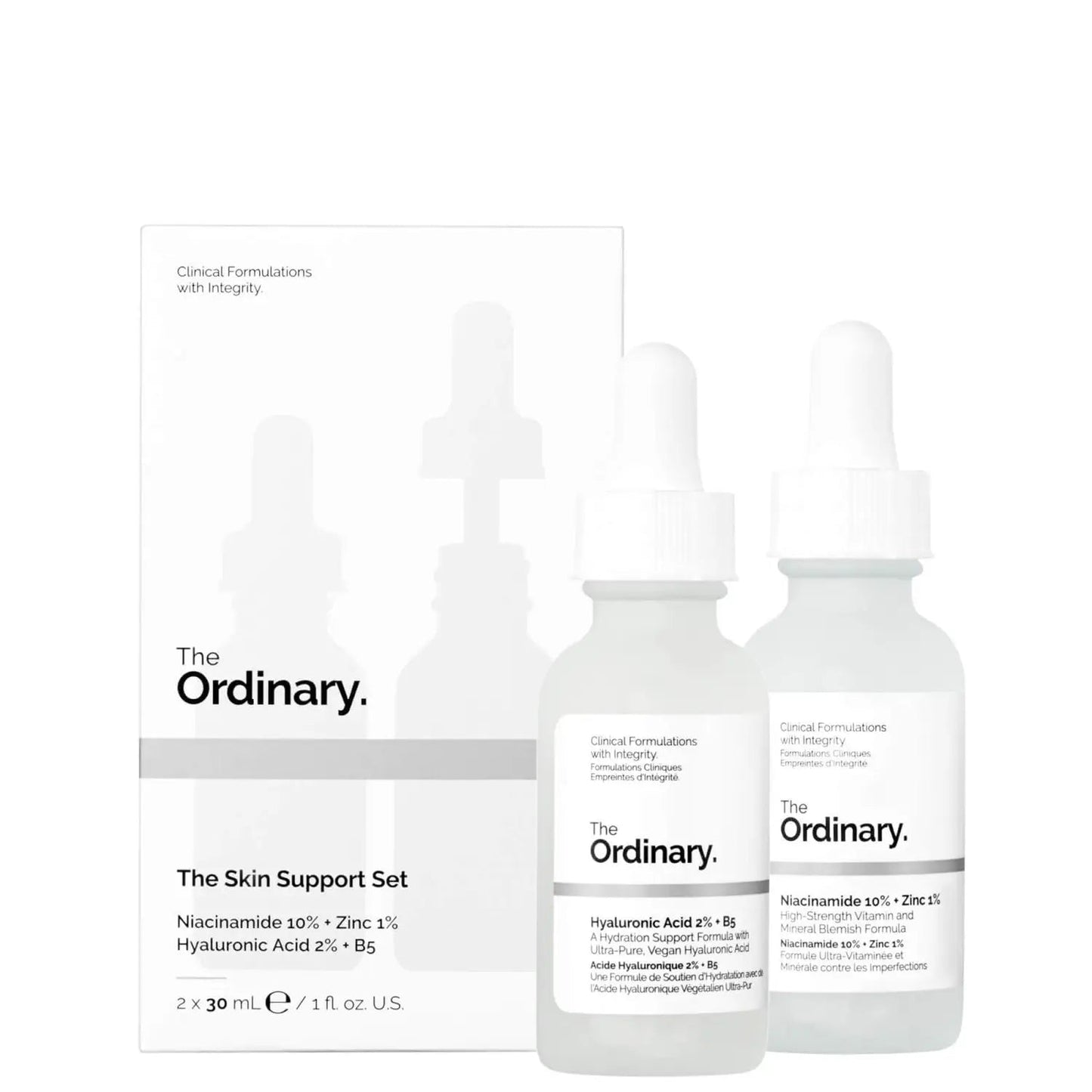 The Ordinary Skin Support Set (2x30 mL)