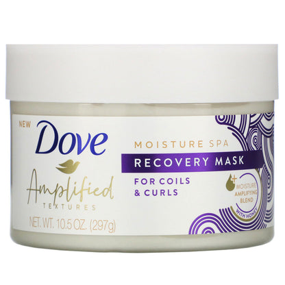 Dove Amplified Moisture Spa Recovery Unscented Hair Mask for Curls & Coils