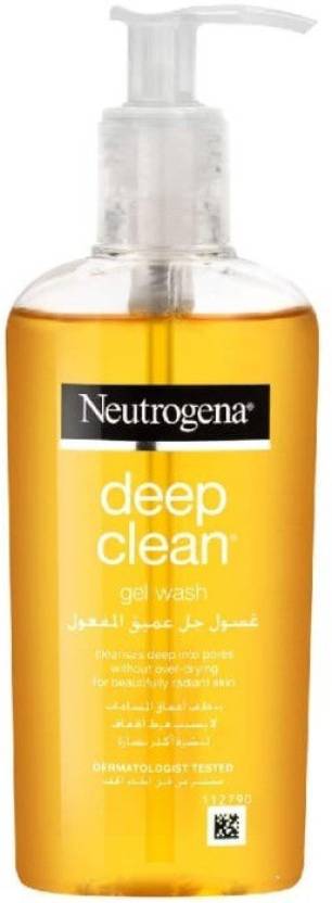 NEUTROGENA Deep Clean Gel Wash Face Wash.