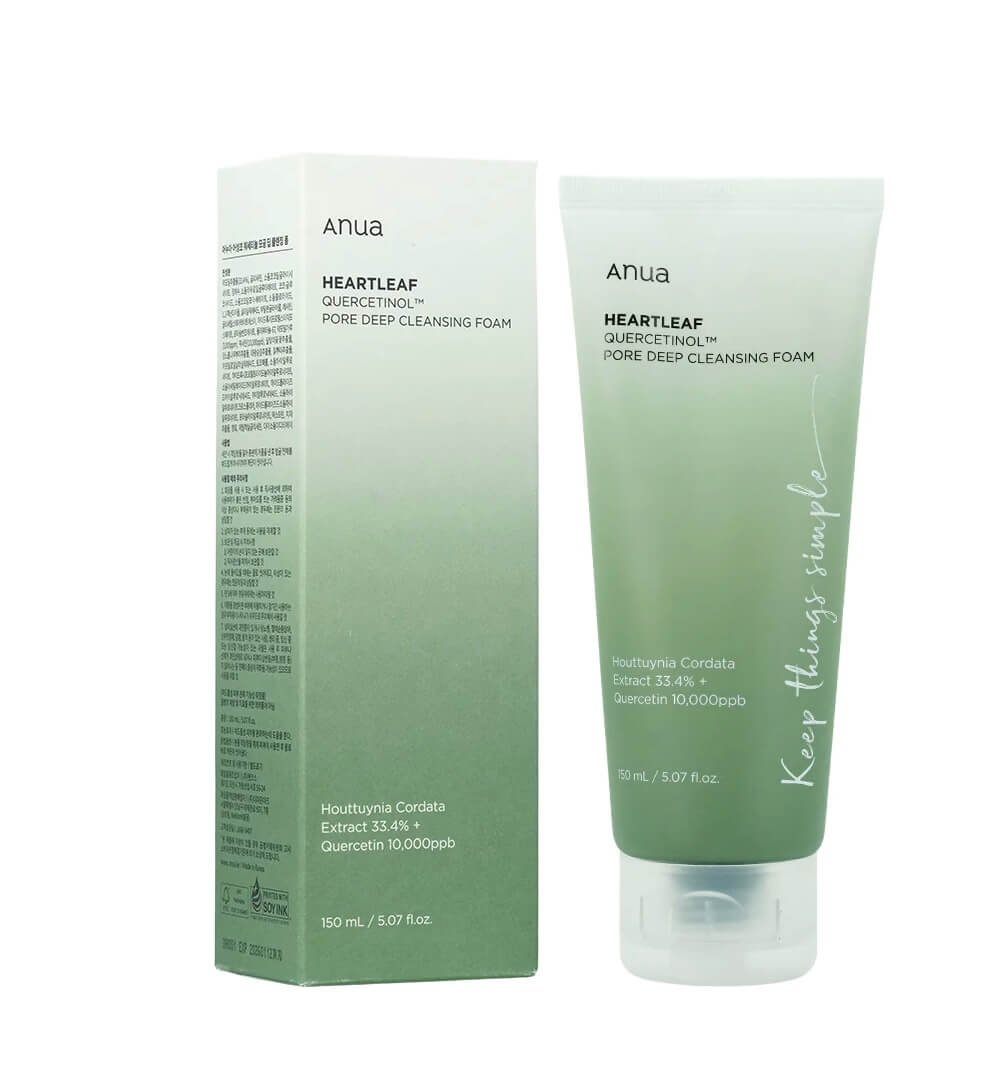 ANUA Heartleaf Quercetinol Pore Deep Cleansing Foam 150ml