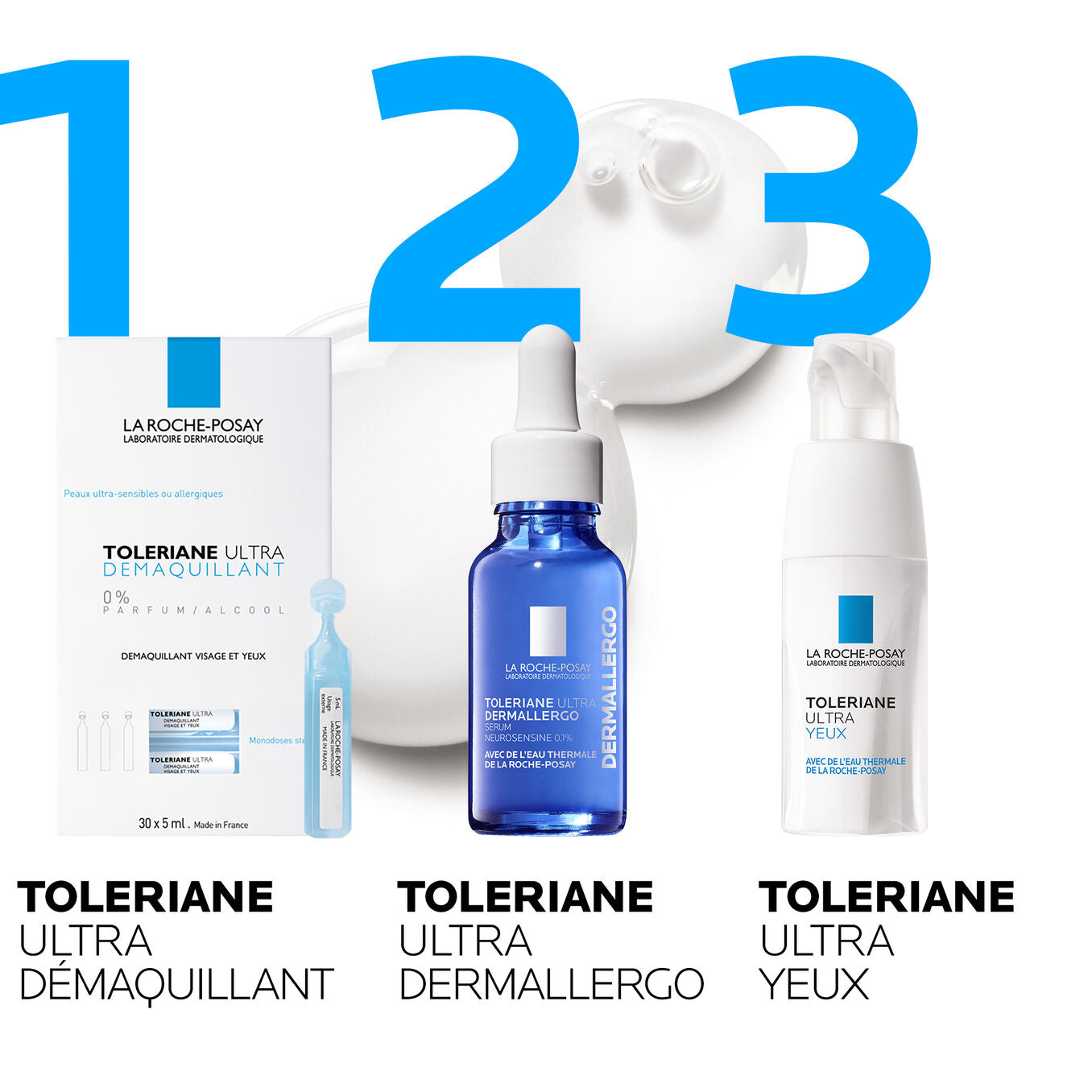 La Roche-Posay Toleriane Single Dose Make Up Remover Kit