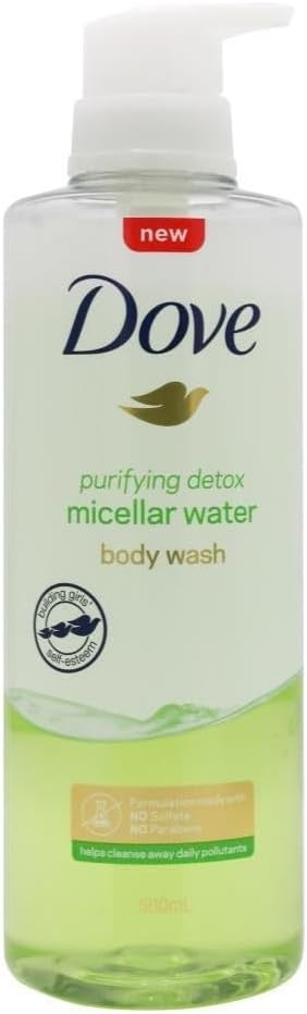 Dove Micellar Detoxifying Bodywash, 500ml