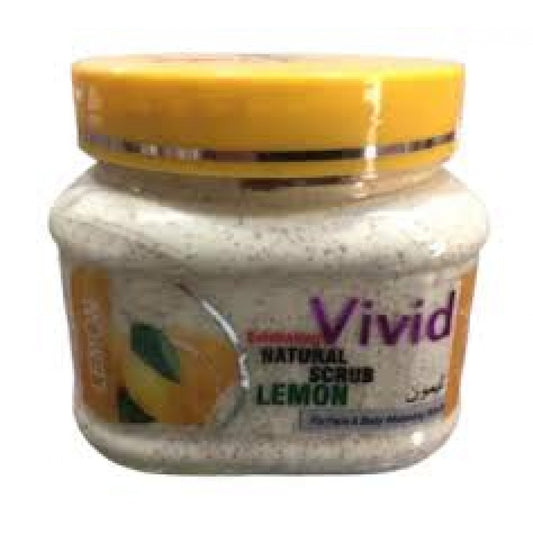 Vivid Natural Scrub Lemon