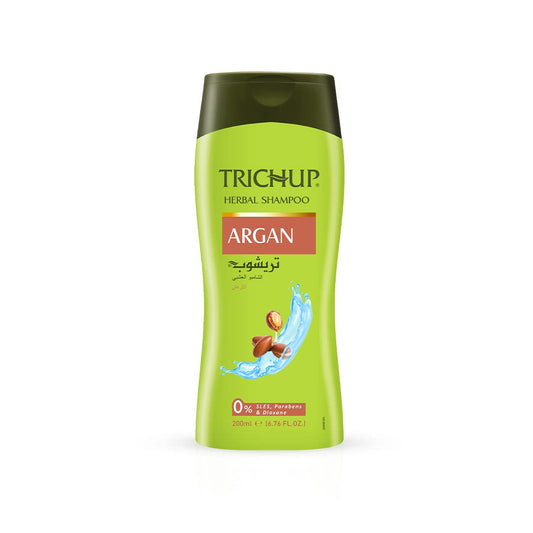 Trichup Argan Herbal Shampoo - Reduce Frizz & Boosts Shine.