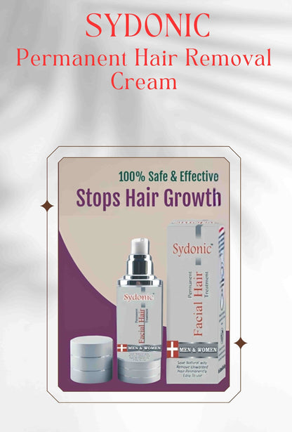 Sydonic Permanent Hair Removal Cream - Buy Best Selling Product for Long-Lasting Results