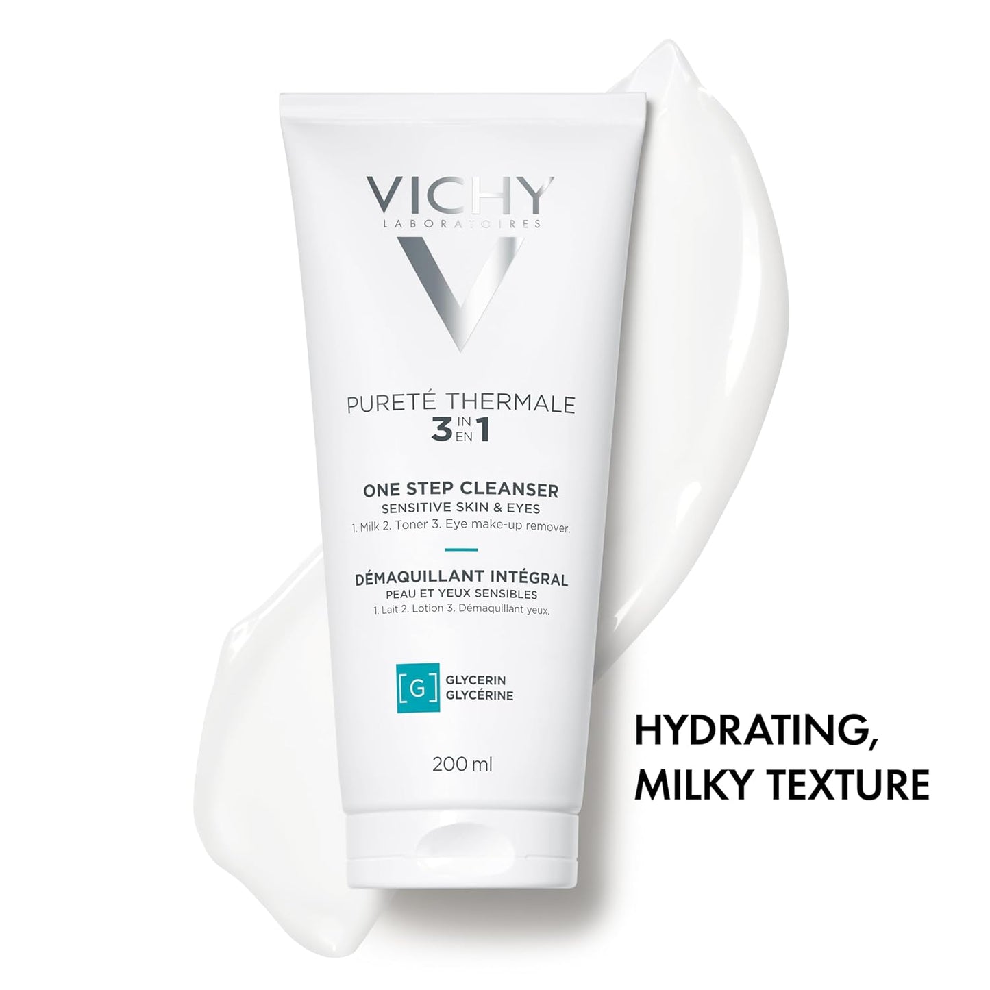 Vichy Purete Thermale 3 In 1 One Step Cleanser Sensitive Skin, 200ml