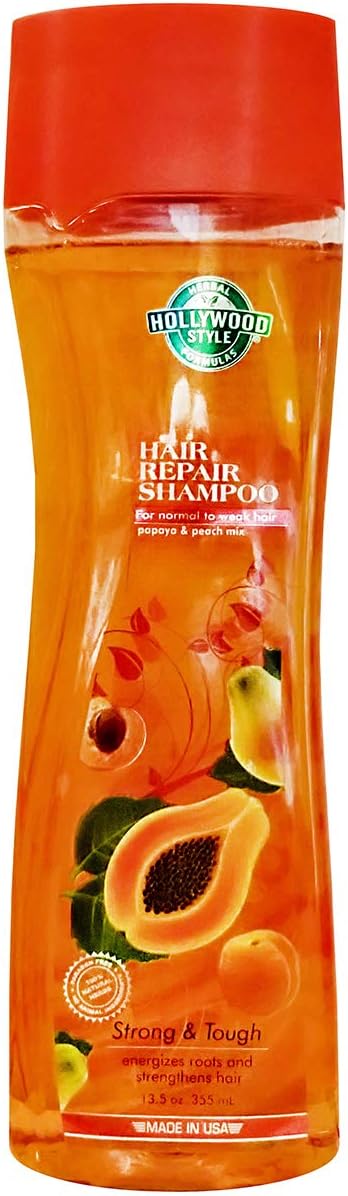 Hollywood Style Hair Repair Papaya & Peach Mix Shampoo