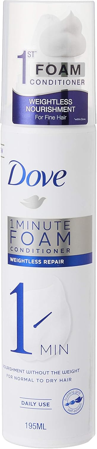 Dove Intense Repair 1 Minute Foam Conditioner, 195ml