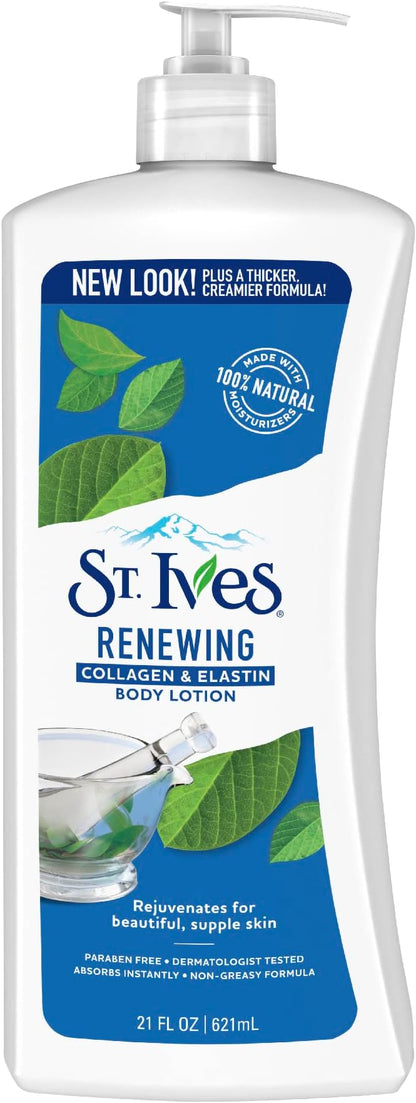 St. Ives Skin Renewing Body Lotion, Collagen Elastin 21 oz