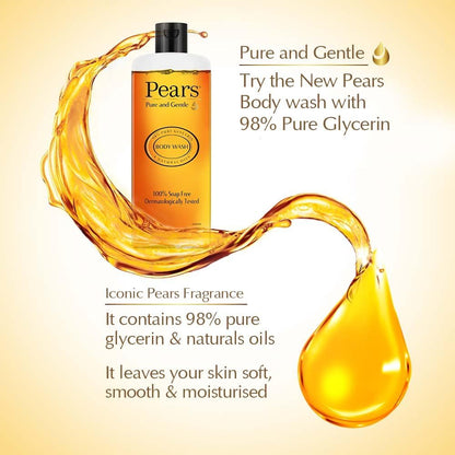 Pears Pure and Gentle Shower Gel, 250ml