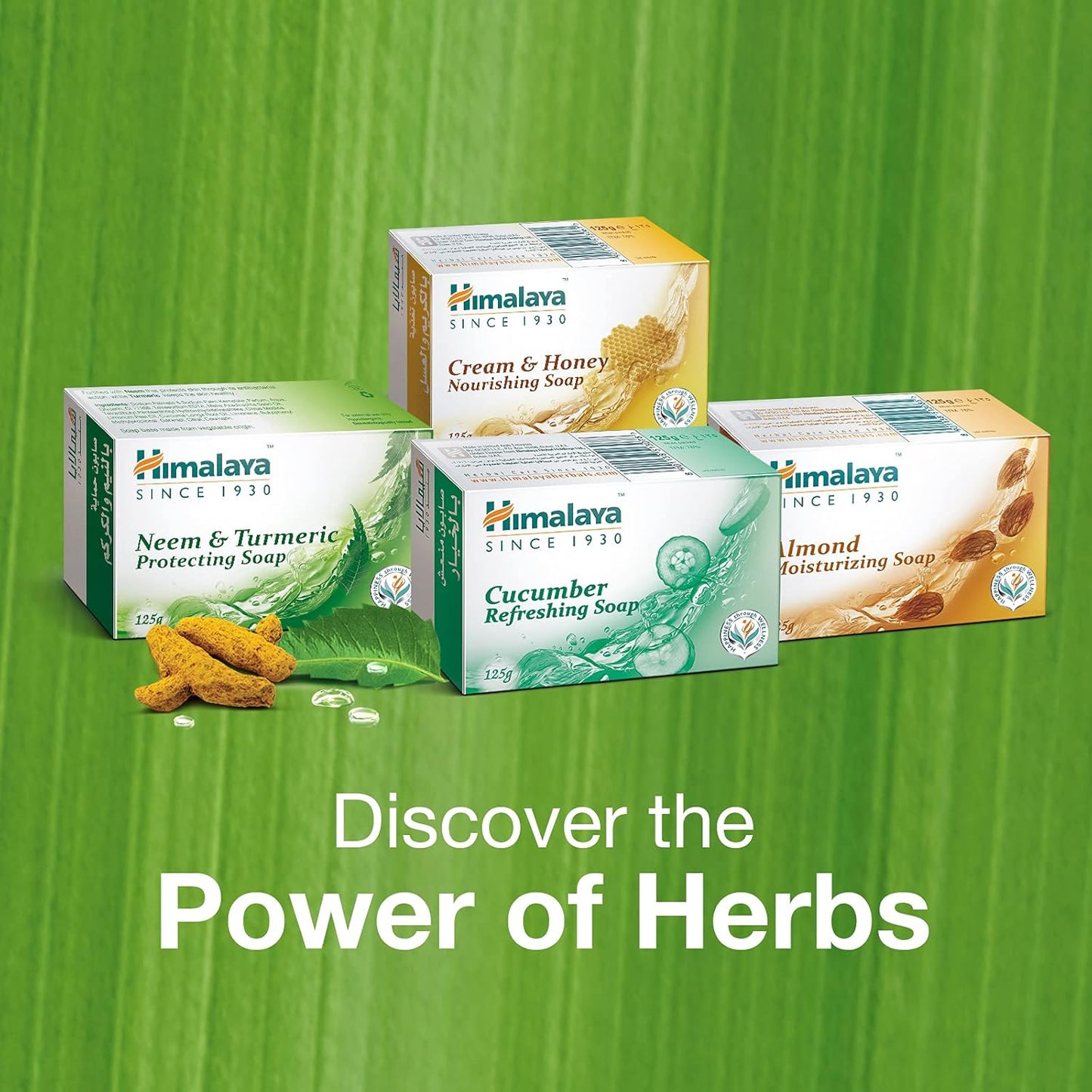 Himalaya Since 1930 Himalaya Cucumber Refreshing Soap Refreshes & Soothes the Skin and Helps Reduce Excess Oil - 125gm