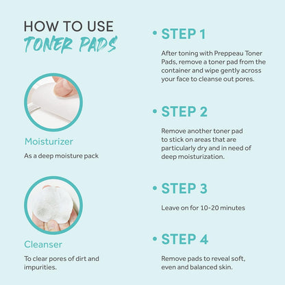 Pond's Preppeau Toner Pads | Removes Dirt and Purifies Skin