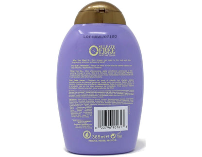 OGX Hydrate & Color Reviving + Lavender Luminescent Platinum Conditioner, 13 Ounce