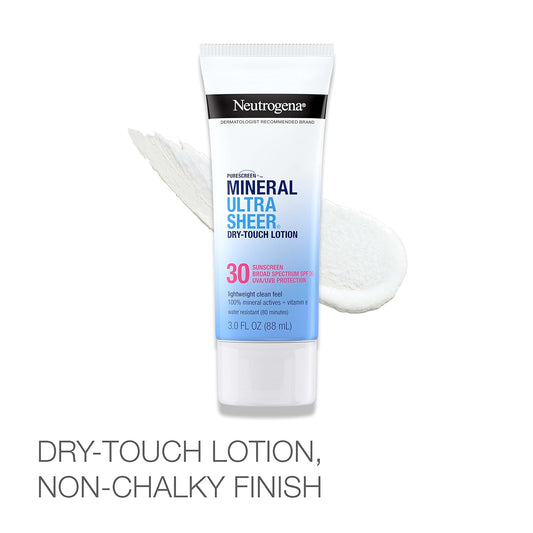 Neutrogena Mineral UltraSheer Dry-Touch SPF 30 Sunscreen Lotion