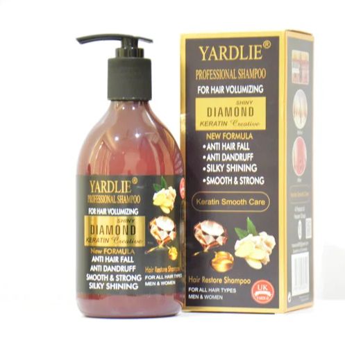 Yardlie Diamond Shampoo For Hair Volumizing 500Ml Shining & Dandruff Restoring a Natural Shine