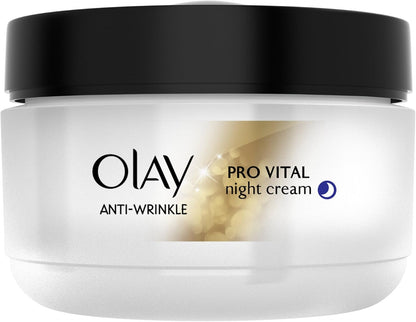 Olay Anti-Wrinkle Pro Vital Anti-Ageing Night Moisturiser – 50ml