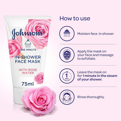 fohnsons in-shower face mask