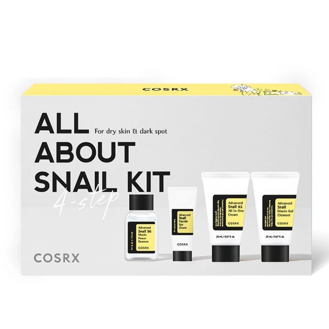 COSRX - All About Snail Trial Kit (4 pcs)