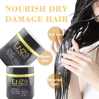 Enzo Hair Mask with Brazilian Keratin & Collagen 1000ml