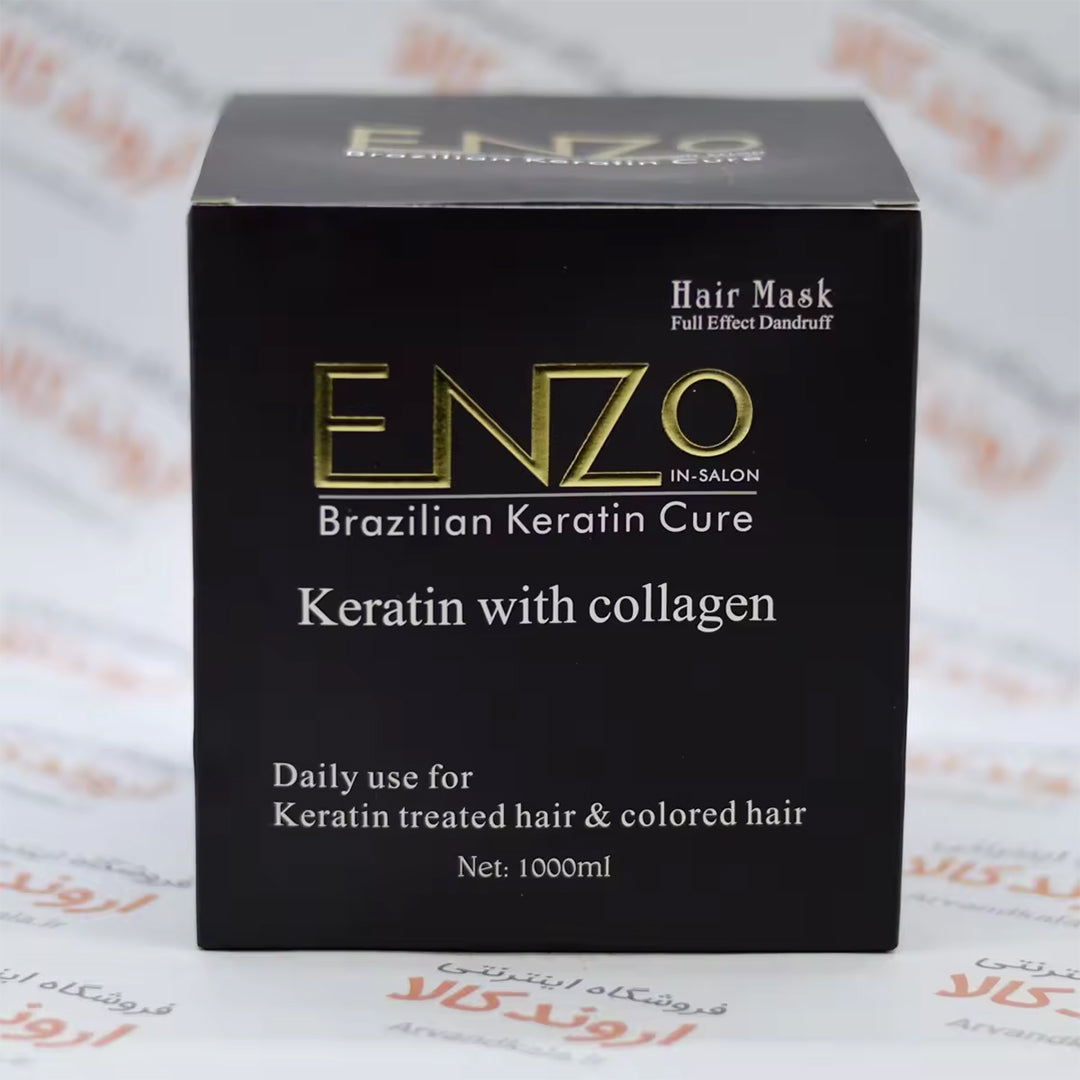 Enzo Hair Mask with Brazilian Keratin & Collagen 1000ml