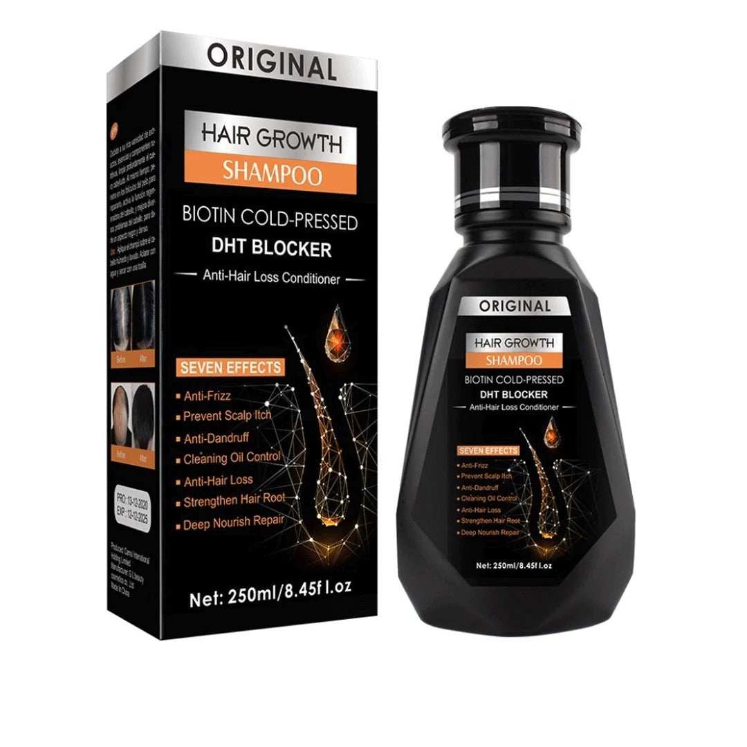 Peimei Hair growth Shampoo biotin cold pressed DHT blocker 250ml