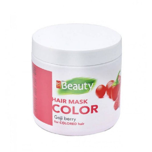 Mask for colored hair with goji berries from MM Beauty mm beauty hair mask color goji berry for colored hair 500 ml