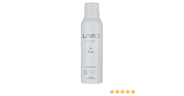 Hunaidi Body Spray Deodorant Limo White