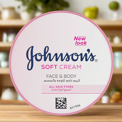 Johnson Soft Cream Face Body All Skin Types Cream 200ML