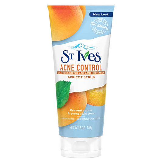 ST.LVES ACNE CONTROL APRICOT SCRUB 170GM