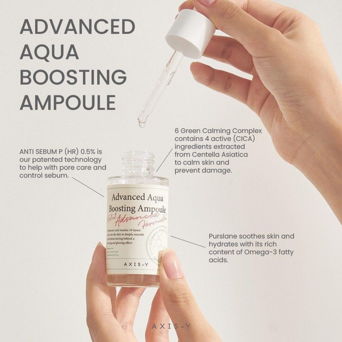 AXIS-Y Advanced Aqua Boosting Ampoule Serum - 30ml