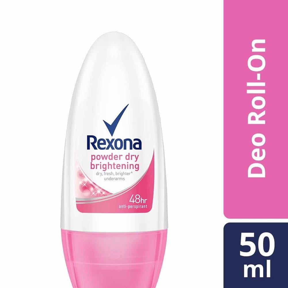 Rexona Powder Dry Brightening Deodorant Roll on - 50 ml