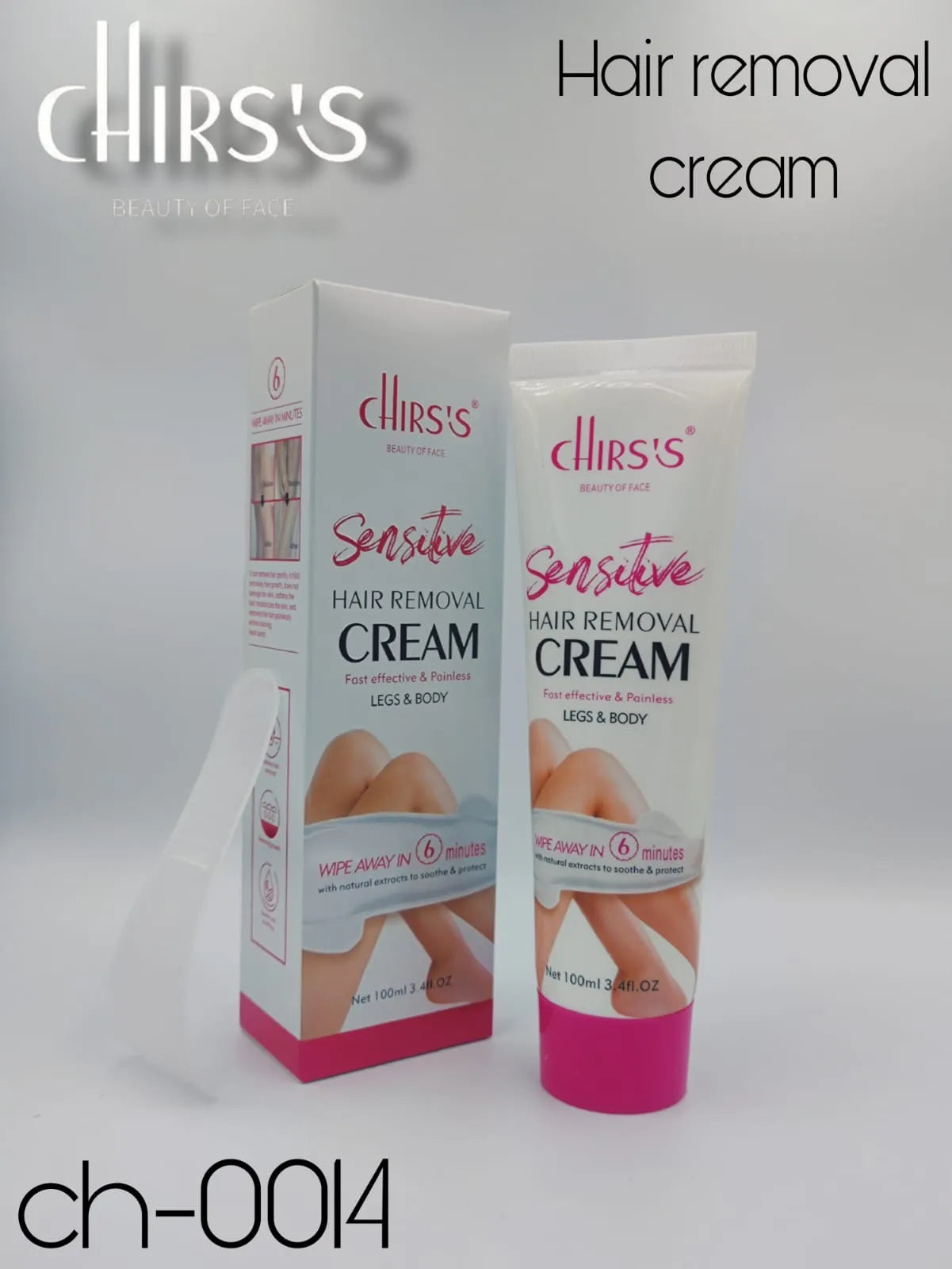 CHIRS'S Sensitive Hair Removal Cream For Legs & Body-100ml