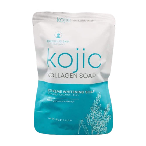 Kojic Collagen Soap – Skin Whitening & Anti-Aging Formula (60g)