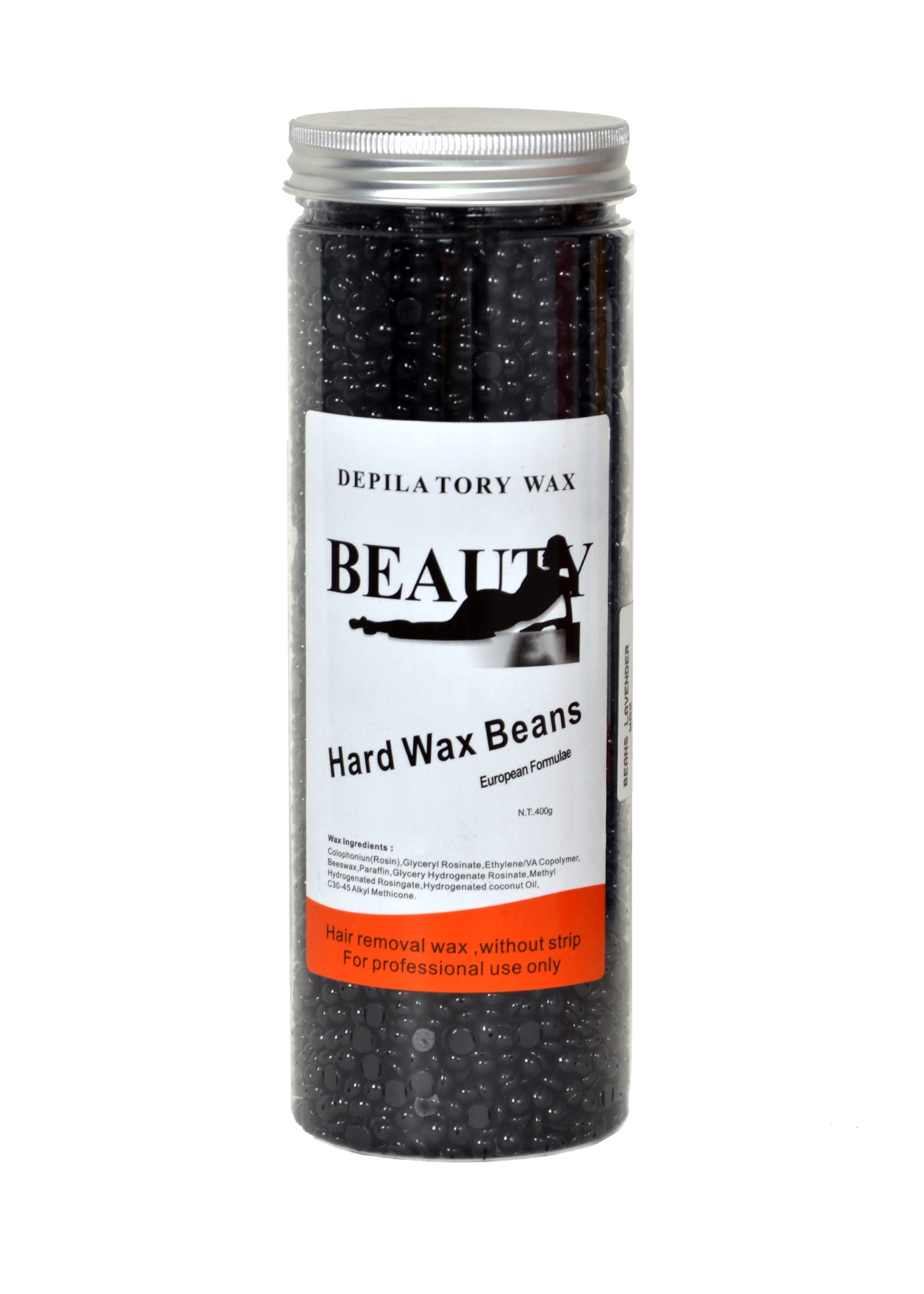 Depilatory Wax Hard Wax Beans black