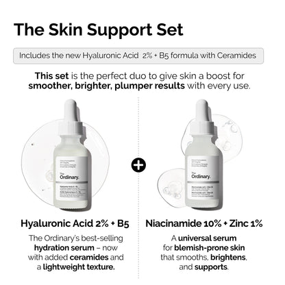 The Ordinary Skin Support Set (2x30 mL)