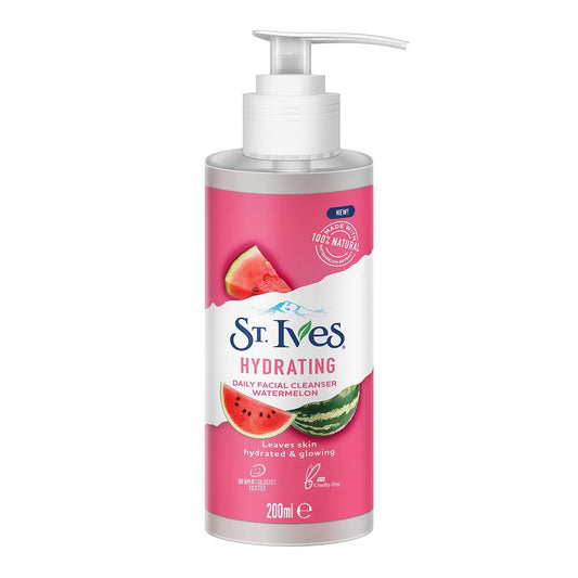 St. Ives Hydrating Watermelon, Daily Facial Cleanser, 200ml